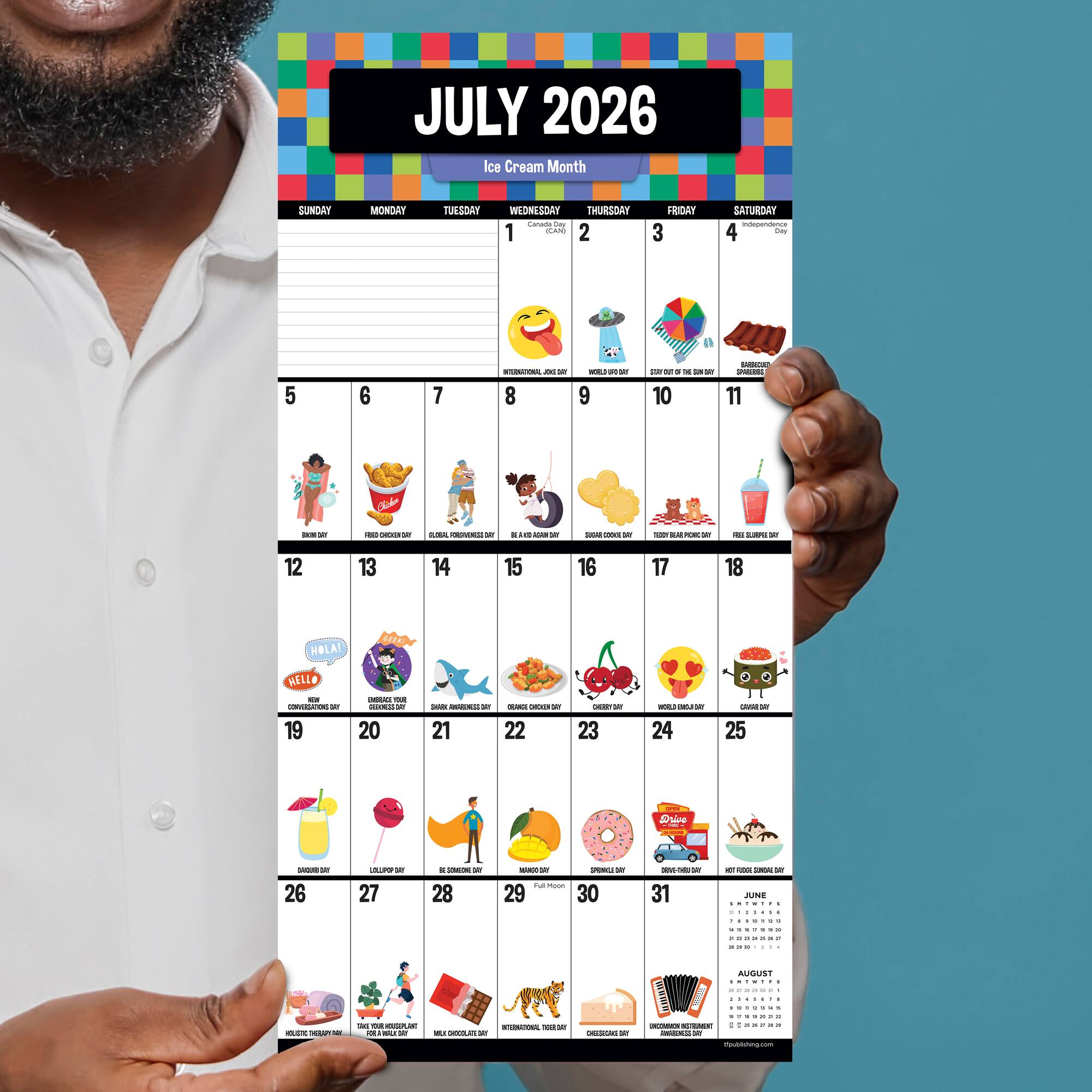 2026 Every Day's A Holiday Mini Calendar